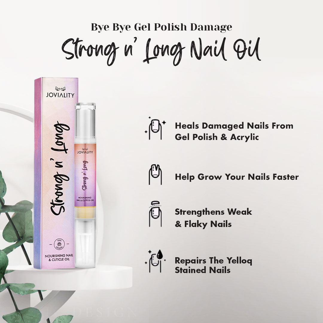 Joviality growth serum top results effective hydrating cuticles long strong hard treat breakage gel polish damage UAE Egypt KSA Kuwait Qatar Iraq Bahrain
زيت تقوية تطويل علاج الاظافر المتكسرة الهشة جوفياليتي - نتائج رائعة - ترطيب فعال - قوي - قوي - يعالج التكسر - طلاء الجل - التلف - الإمارات العربية المتحدة - مصر - المملكة العربية السعودية - الكويت - قطر - العراق - البحرين