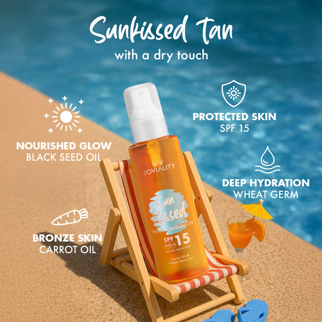 SPF 15 زيت صن كيسد للتسمير