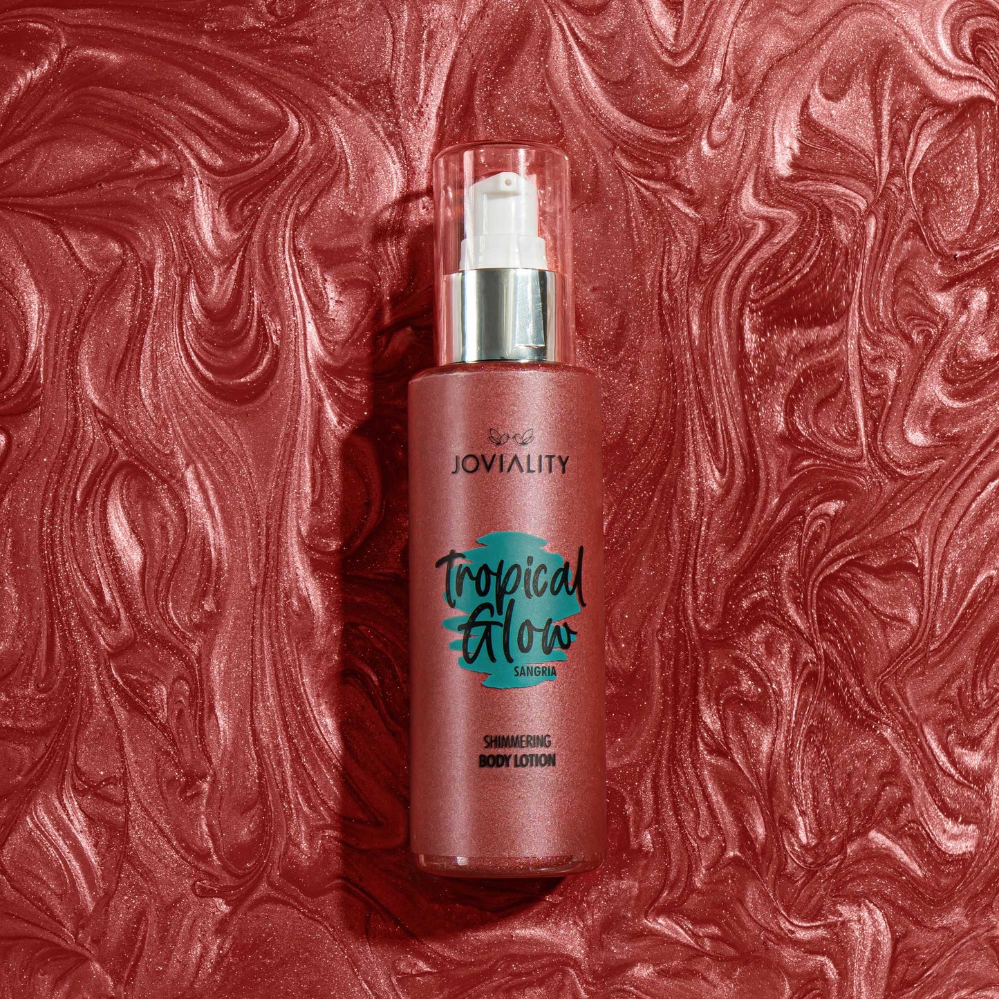 Joviality Sangria Tropical Glow natural shimmer lotion sunkissed soft tan self tan body