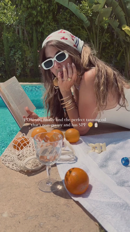 SPF 15 زيت صن كيسد للتسمير